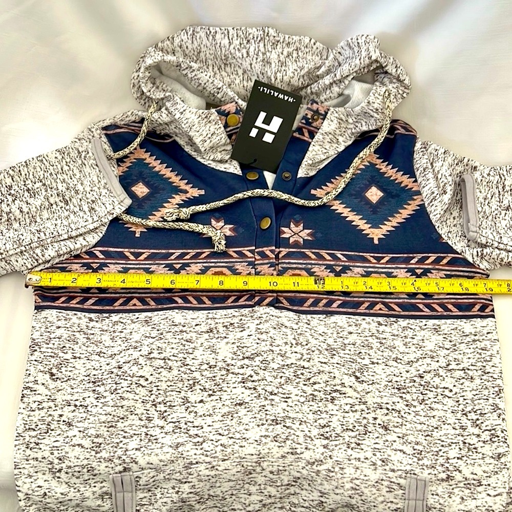 HAWALILI / Unisex / Hoodie-New / Southwest Design - Picture 7 of 10